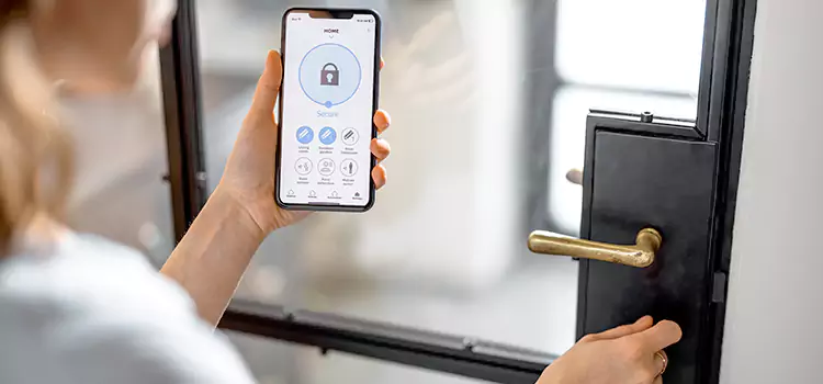 Fingerprint Door Lock Installation Hopkins